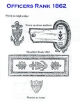 Officers Rank 1862