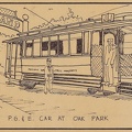 P.G. and E Car at Oak Park