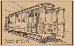 Sacramento Electric, Gas and Railway Co., Car 2