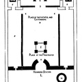 Plan of an ancient church