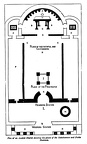 Plan of an ancient church
