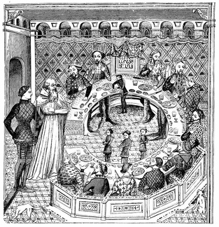 Round Table of King Artus of Brittany