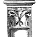 Capital of a Column in the Church of St. Julien the Poor