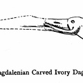 Magdalenian Carved Ivory Dagger