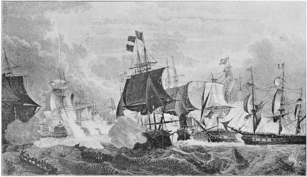 Naval Battle, Eighteenth Century