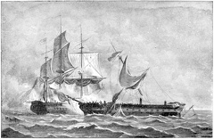 Capture of the Guerriere by the Constitution