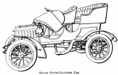 Regas Four-Cylinder Car