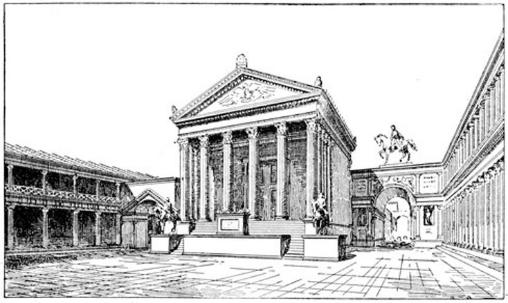 North end of the Forum, with the Temple of Jupiter.jpg