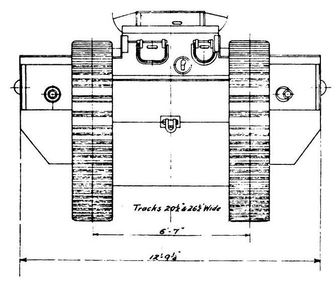 General Arrangements of Mark V. Tank—Front View.jpg