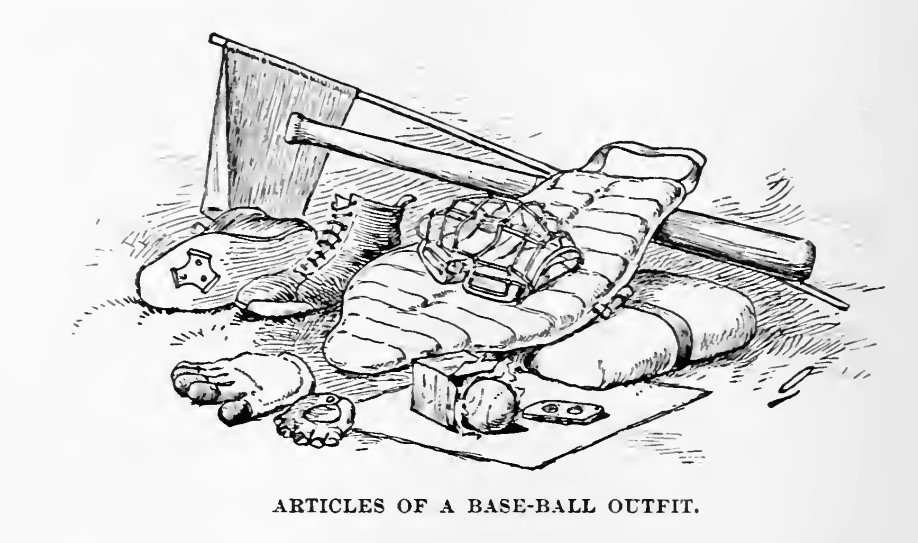 Articles of a base-ball outfit