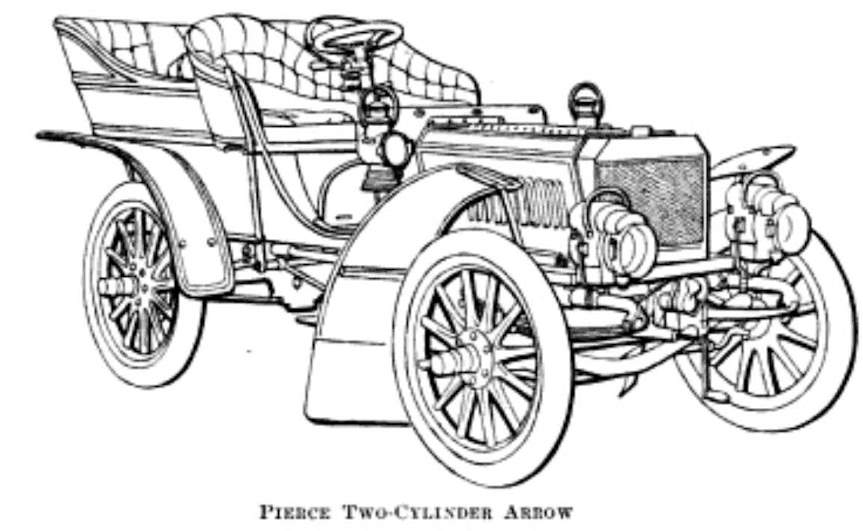 Pierce Two-Cylinder Arrow